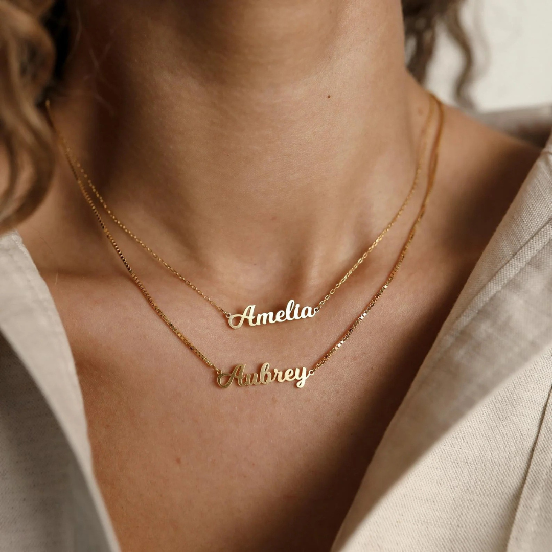 Colar com nome personalizado Alyora [COMPRE 1 LEVE 2]